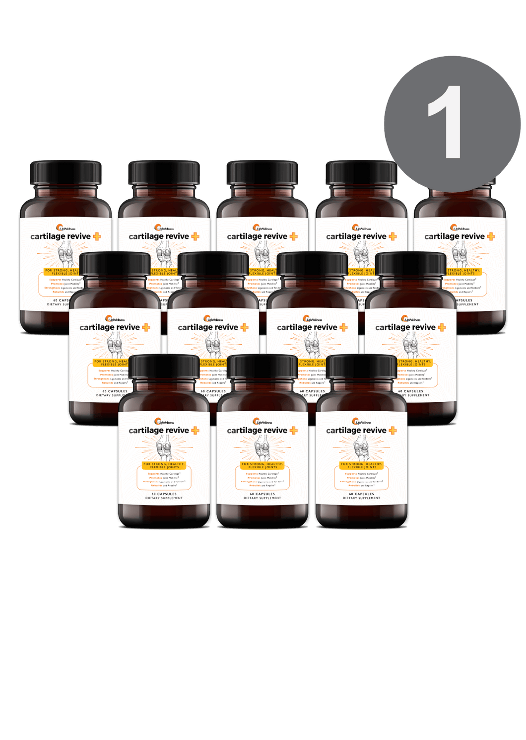 Cartilage Revive + : 12 Bottles
