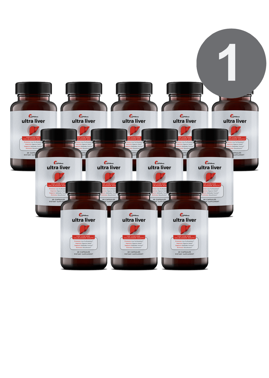 Ultra Liver : 12 Bottles